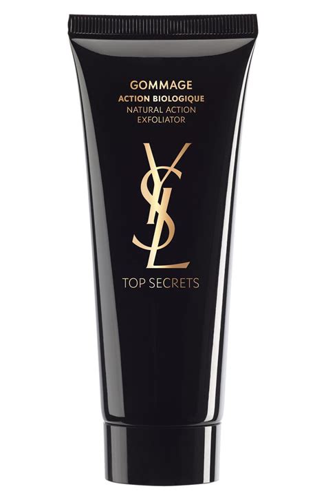 ysl exfoliator top secrets|Yves Saint Laurent Top Secrets Natural Action Exfoliator, 2.5 oz .